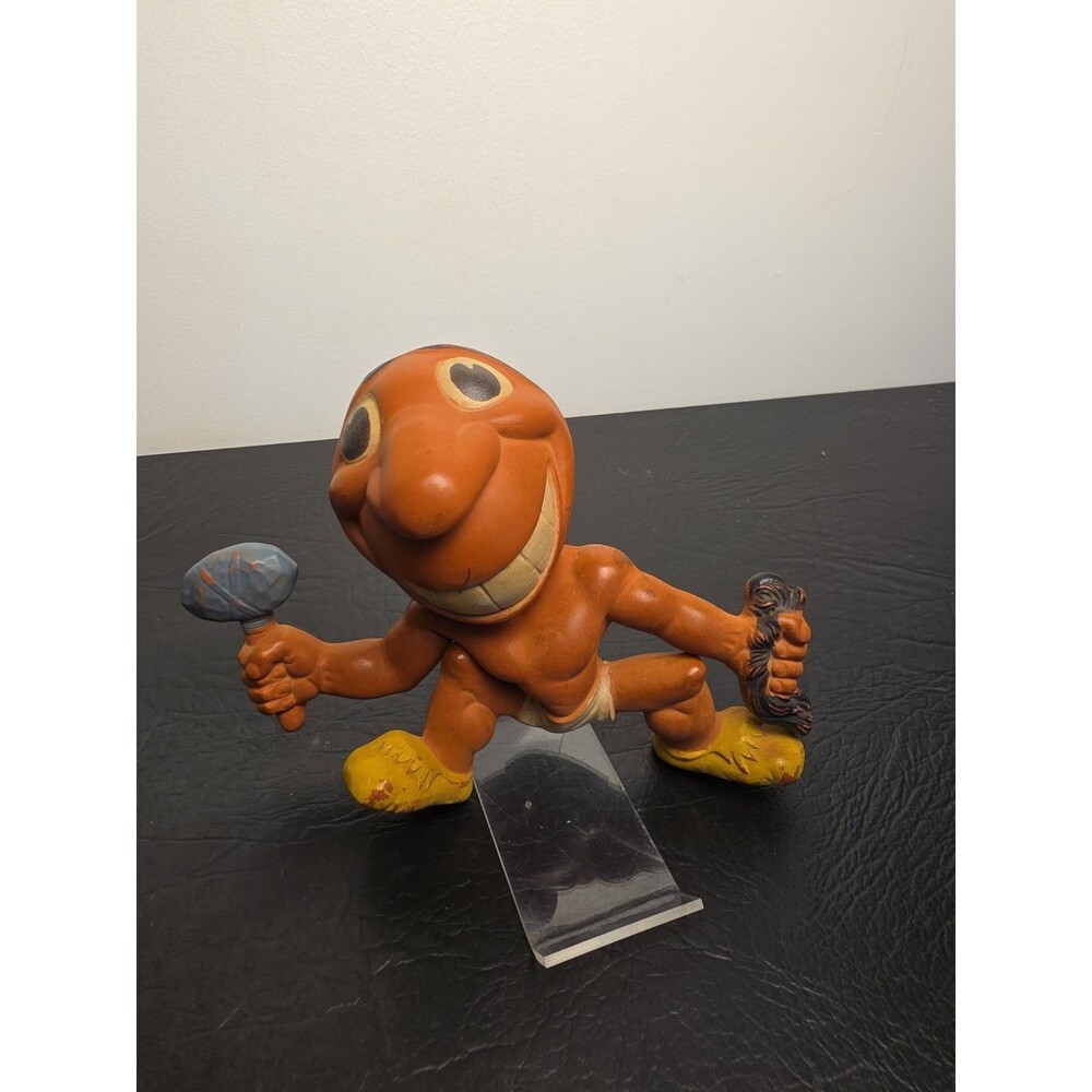 Vtg 1950s Rempel Chief Wahoo Squeak Toy Cleveland Indians Fred Reinert Akron OH